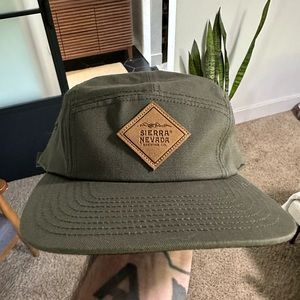 Sierra Navada 5 Panel Flat Bill Hat